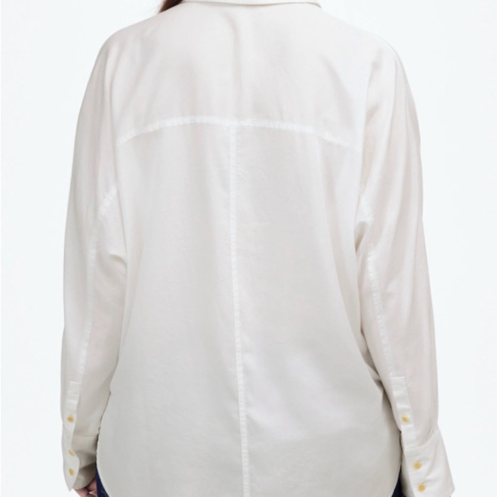 NWT Madewell Relaxed Dolman Button-Up Shirt